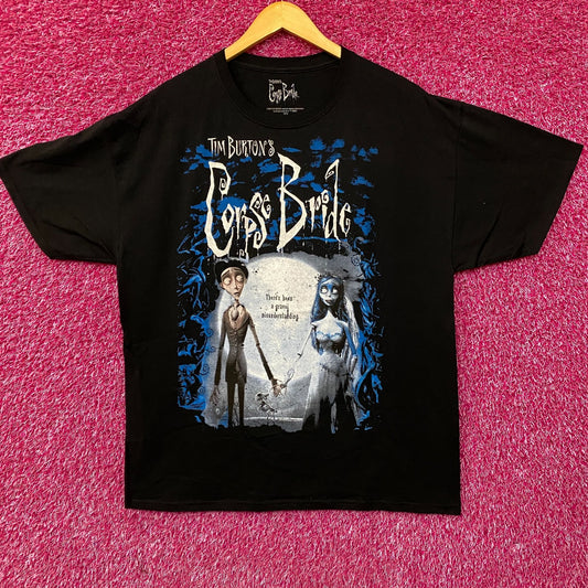 Tim Burtons Corpse Bride Movie Poster Promo T-Shirt XL