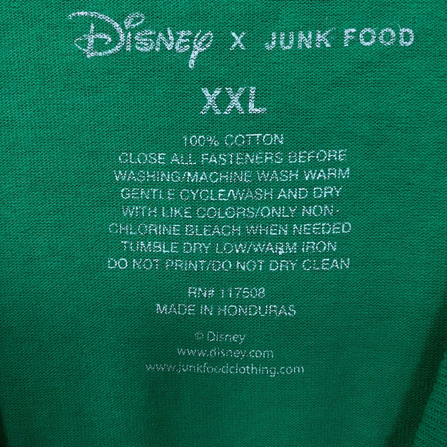 Junk Food Kelly Green Boston Celtics Disney Mickey Squad T-Shirt XXL