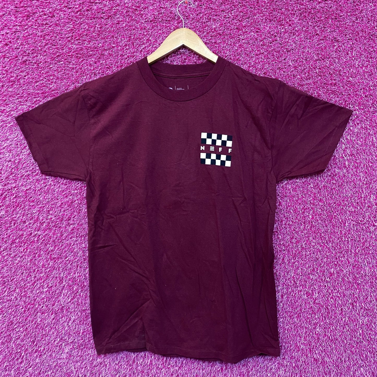 Neff burgundy Tshirt size medium