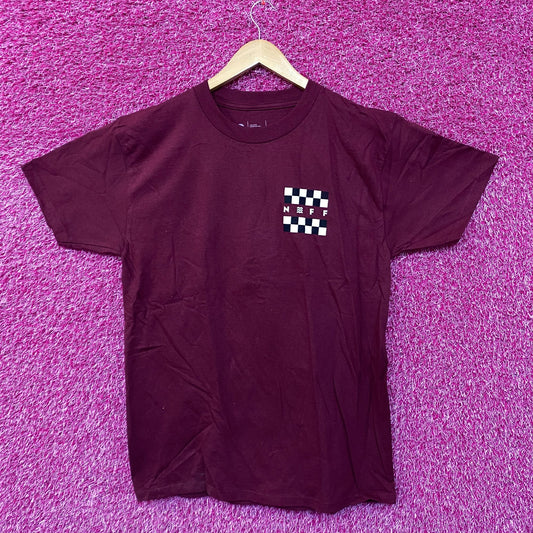 Neff burgundy Tshirt size medium