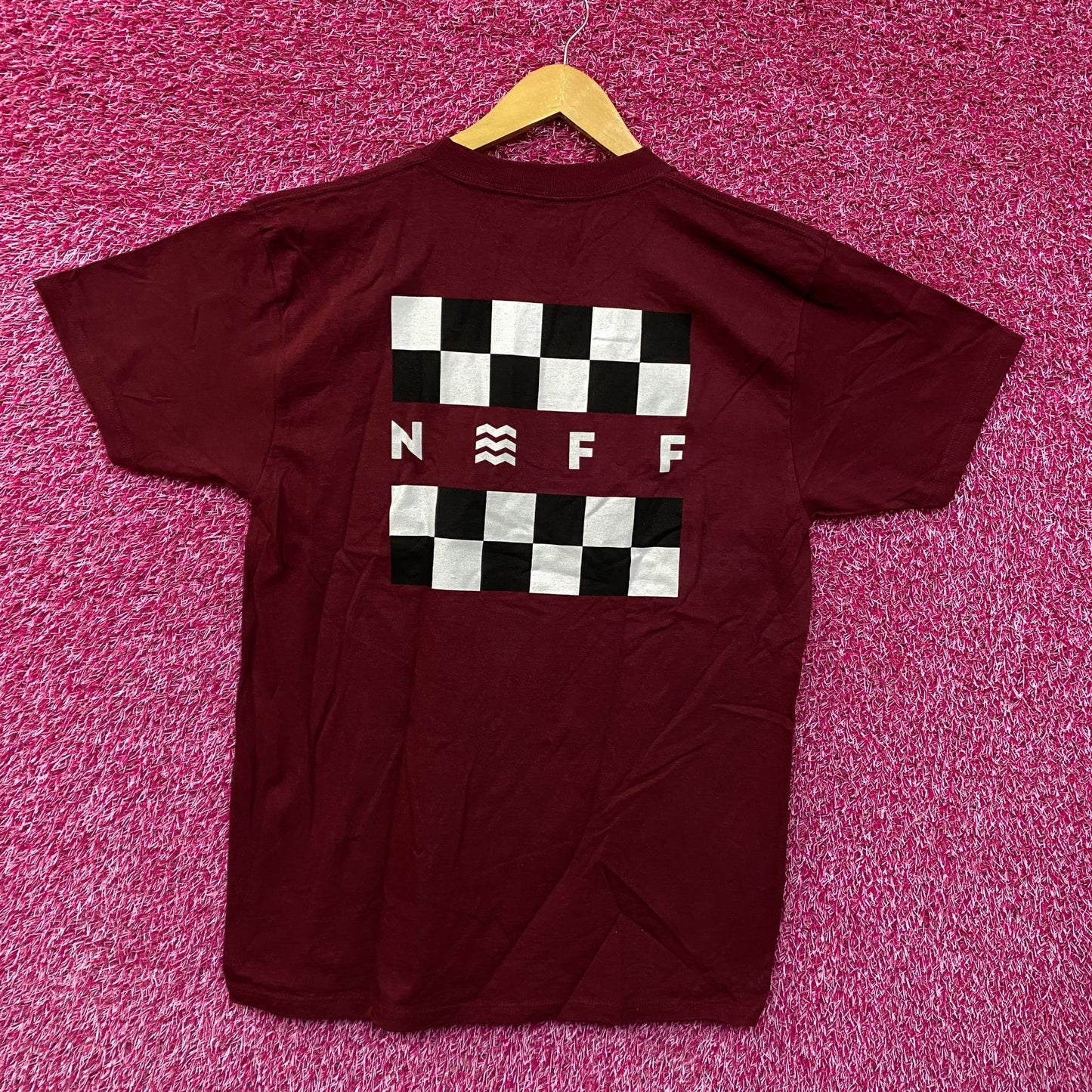 Neff burgundy Tshirt size medium