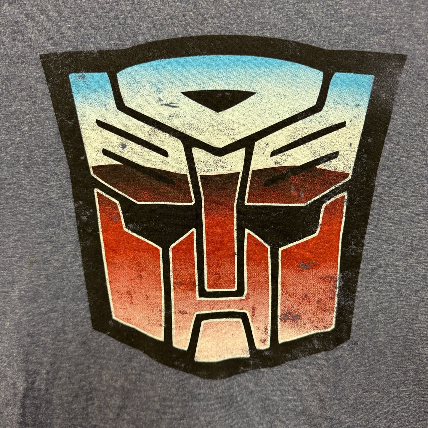 Transformers logo T-shirt size 2XL.