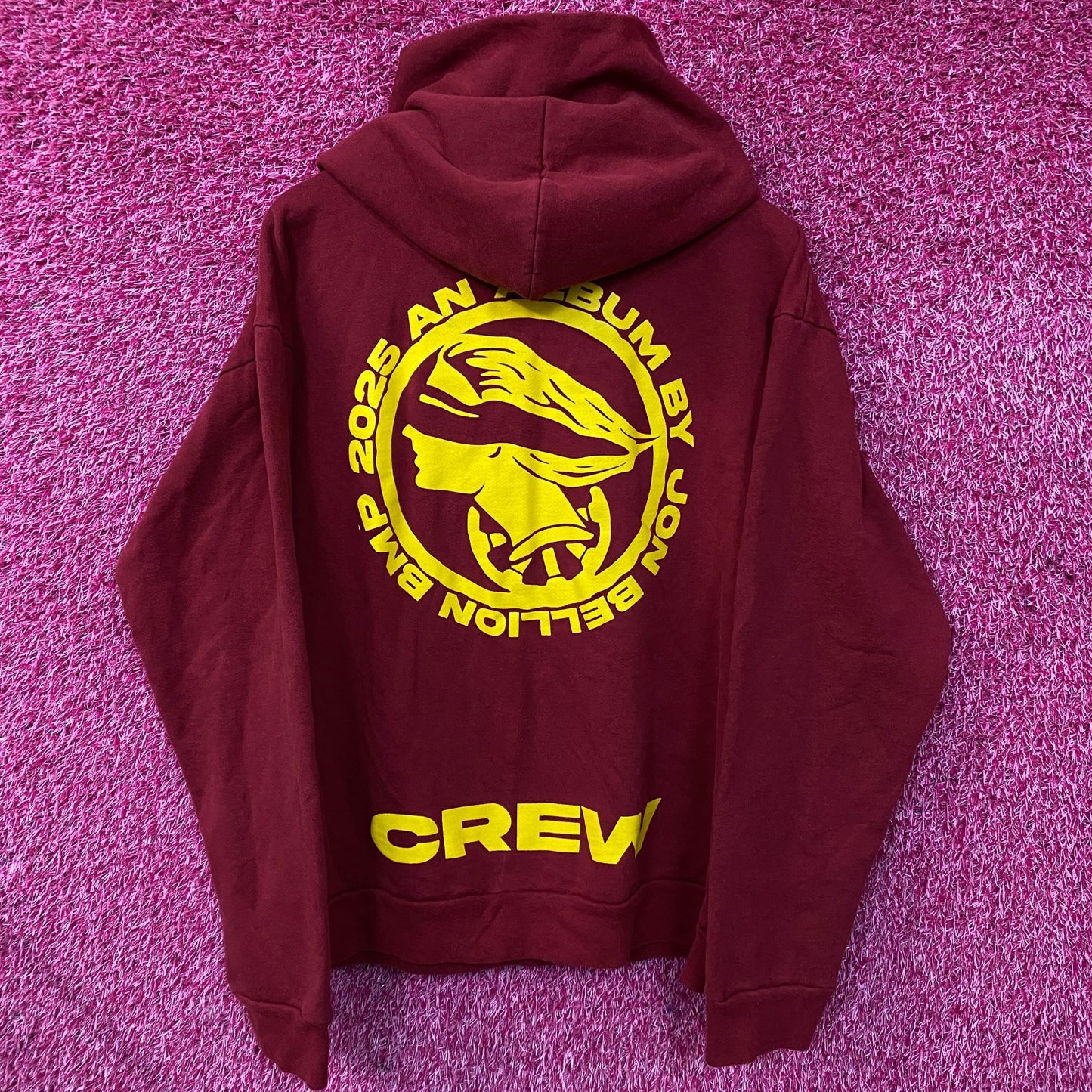 Jon Bellion "Beautiful Mind" Crew Hoodie Large