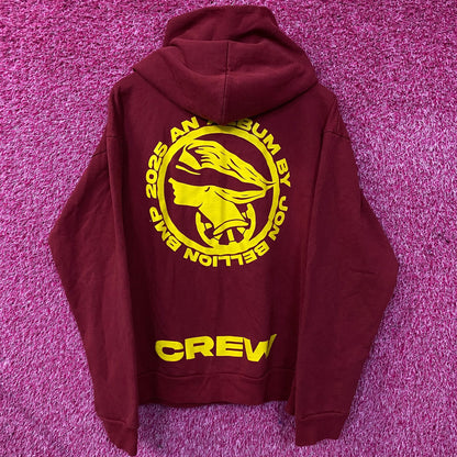 Jon Bellion "Beautiful Mind" Crew Hoodie Large
