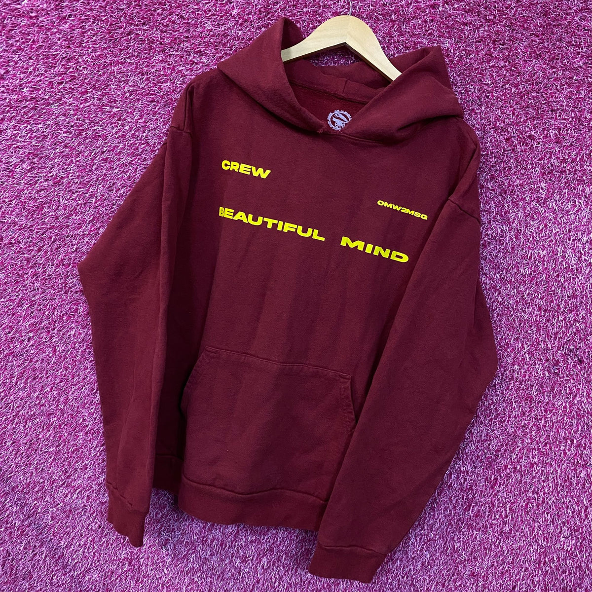 Jon Bellion "Beautiful Mind" Crew Hoodie Large
