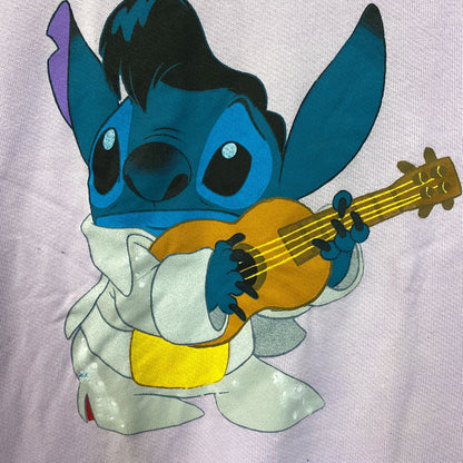 Disney Lilo and Stitch Elvis Stitch crewneck size Large