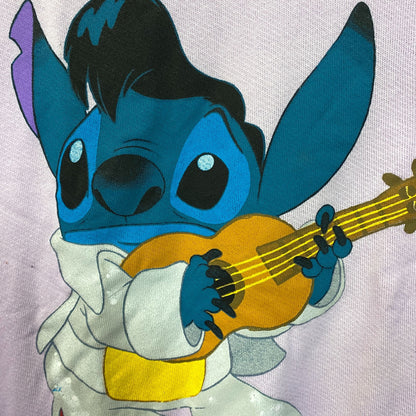 Disney Lilo and Stitch Elvis Stitch crewneck size Large