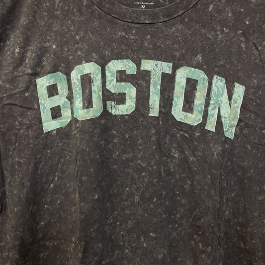 Rebellious One Boston Graphic Crop Top Medium