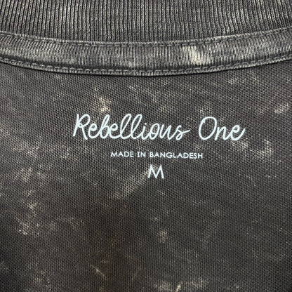 Rebellious One Boston Graphic Crop Top Medium