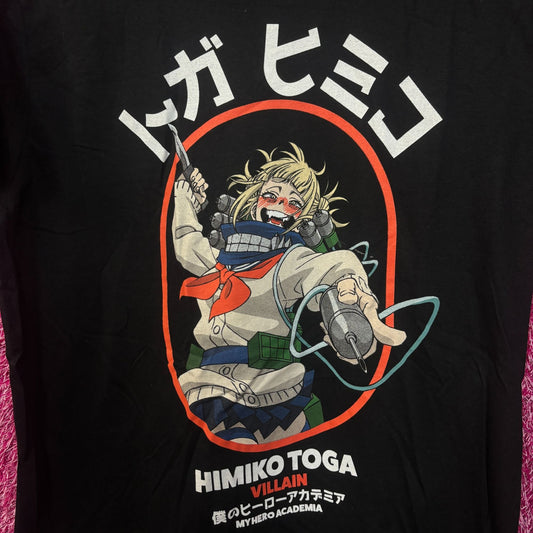 My Hero Academia Himiko Toga anime tshirt size medium
