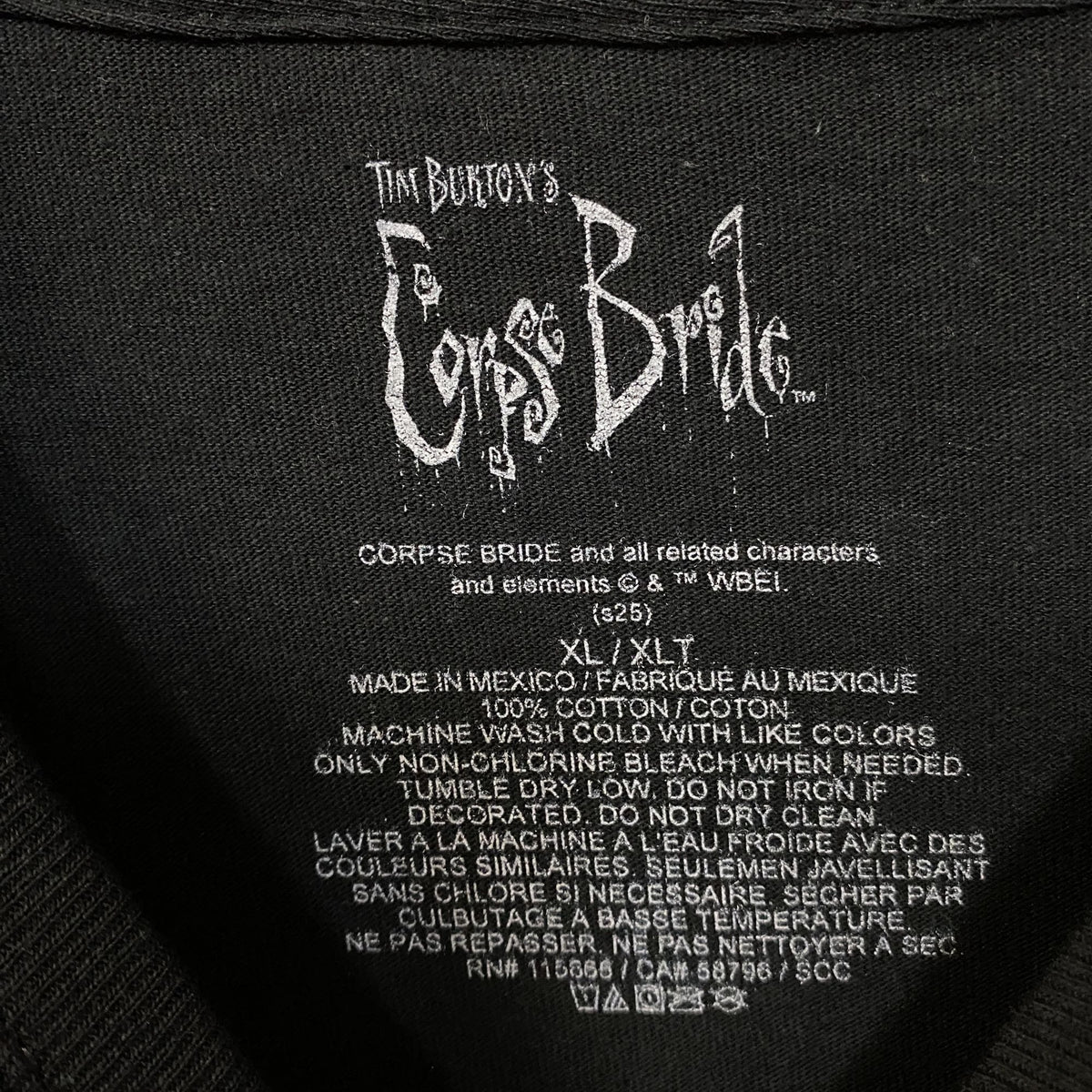 Tim Burton's Corpse Bride “Emily" Can the dead marry the living? Tee XL