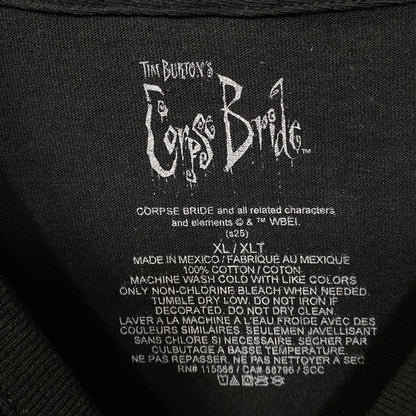 Tim Burton's Corpse Bride “Emily" Can the dead marry the living? Tee XL
