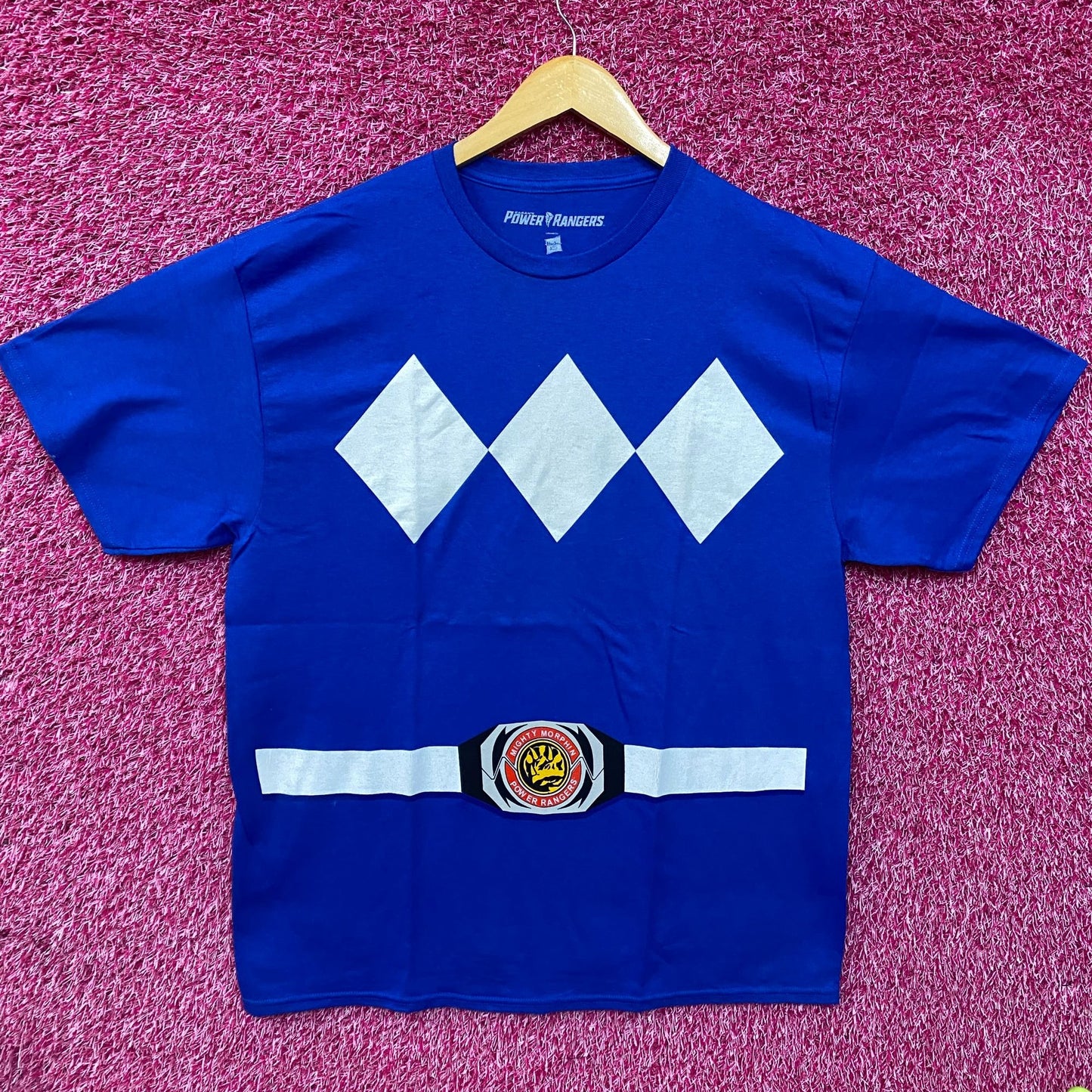 The Mighty Morphin Power Rangers Blue Power Ranger T-Shirt XL