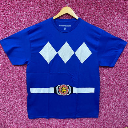 The Mighty Morphin Power Rangers Blue Power Ranger T-Shirt XL