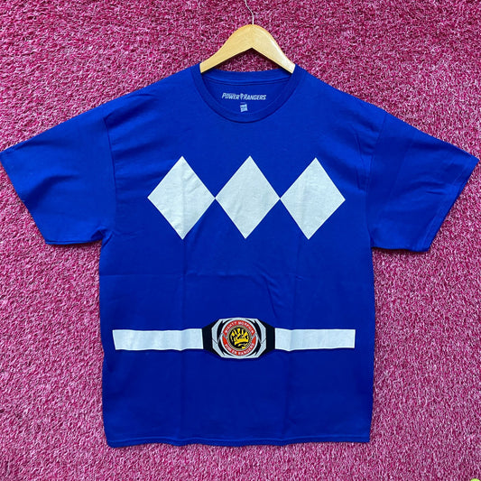 The Mighty Morphin Power Rangers Blue Power Ranger T-Shirt XL