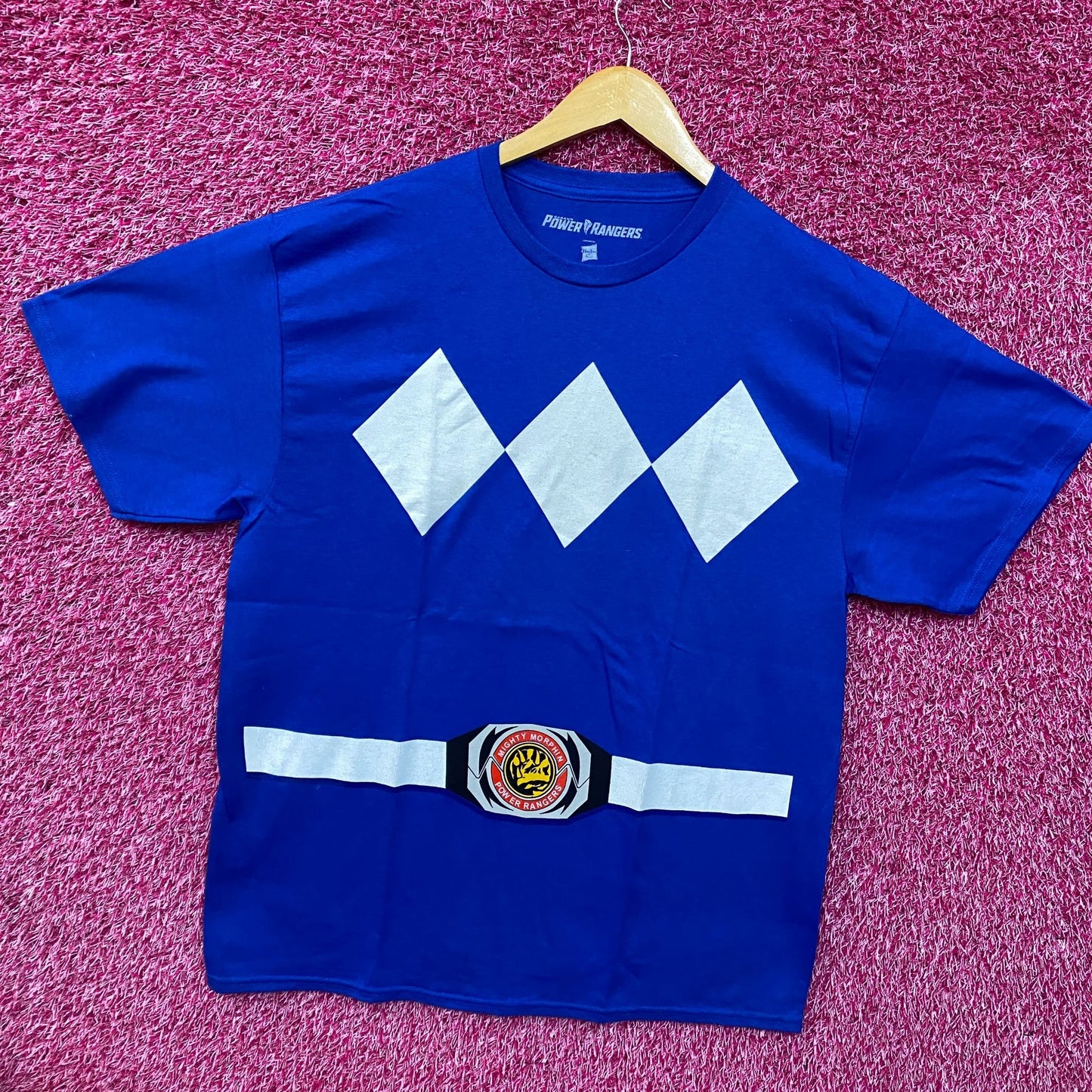 The Mighty Morphin Power Rangers Blue Power Ranger T-Shirt XL