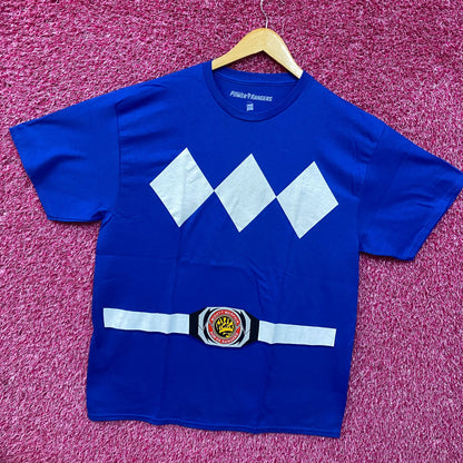 The Mighty Morphin Power Rangers Blue Power Ranger T-Shirt XL