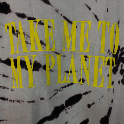 Junk Food Clothing Take Me To My Planet Tie-Dye Graphic Tee Small