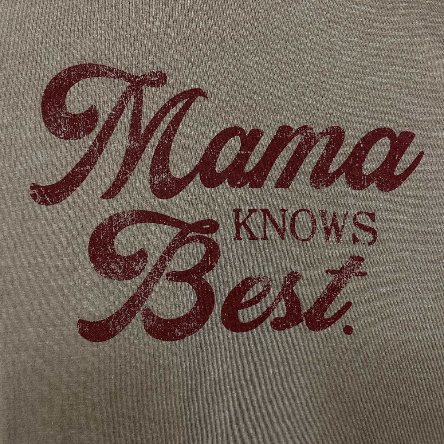 Maurices Mama Knows Best Graphic Women's T-Shirt Medium