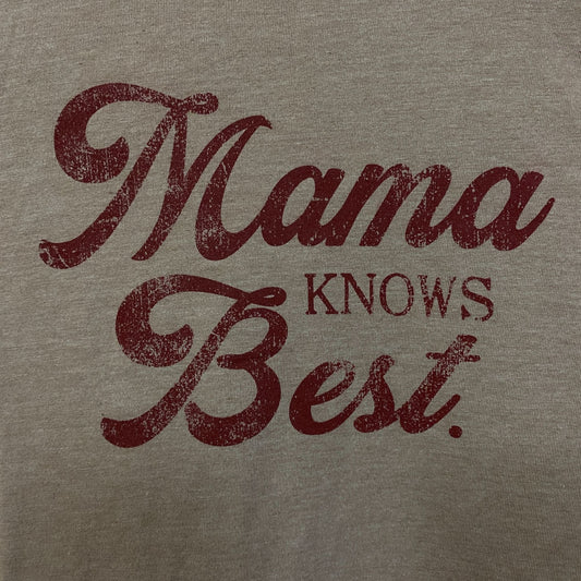 Maurices Mama Knows Best Graphic Women's T-Shirt Medium