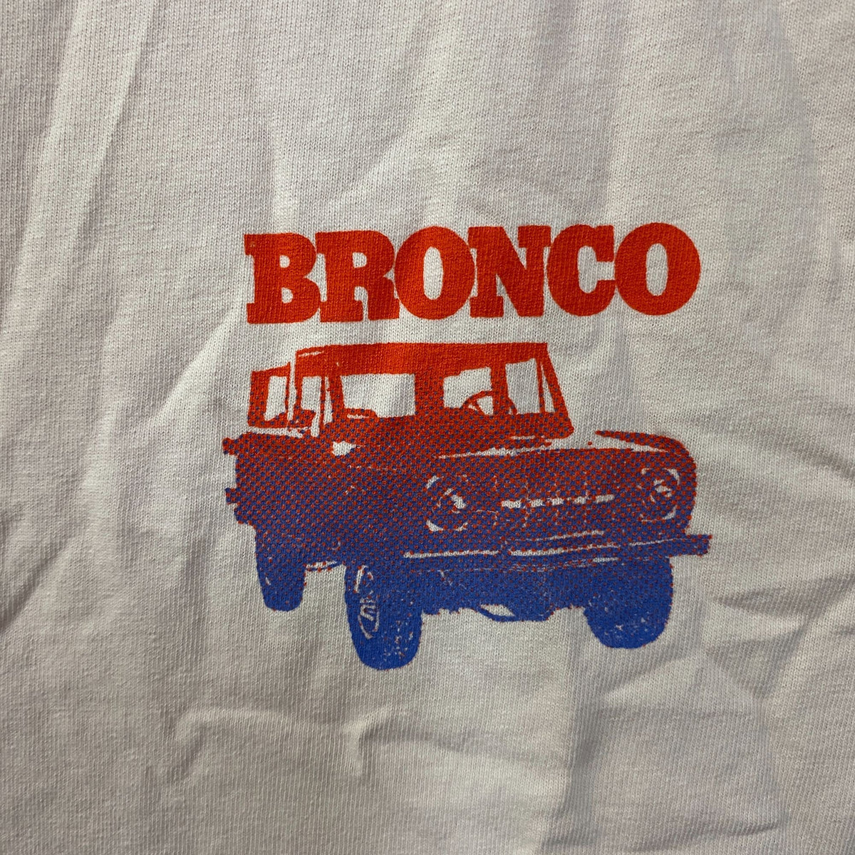 Junk Food Ford Bronco 4-Wheel-Drive Pink Graphic T-Shirt Medium