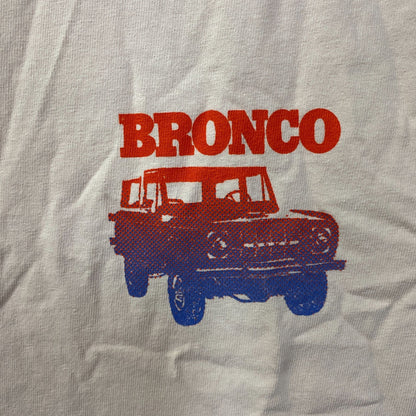 Junk Food Ford Bronco 4-Wheel-Drive Pink Graphic T-Shirt Medium