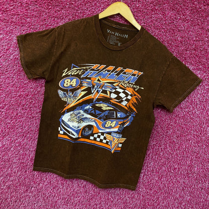 Van Halen brown nascar Style Tshirt size small