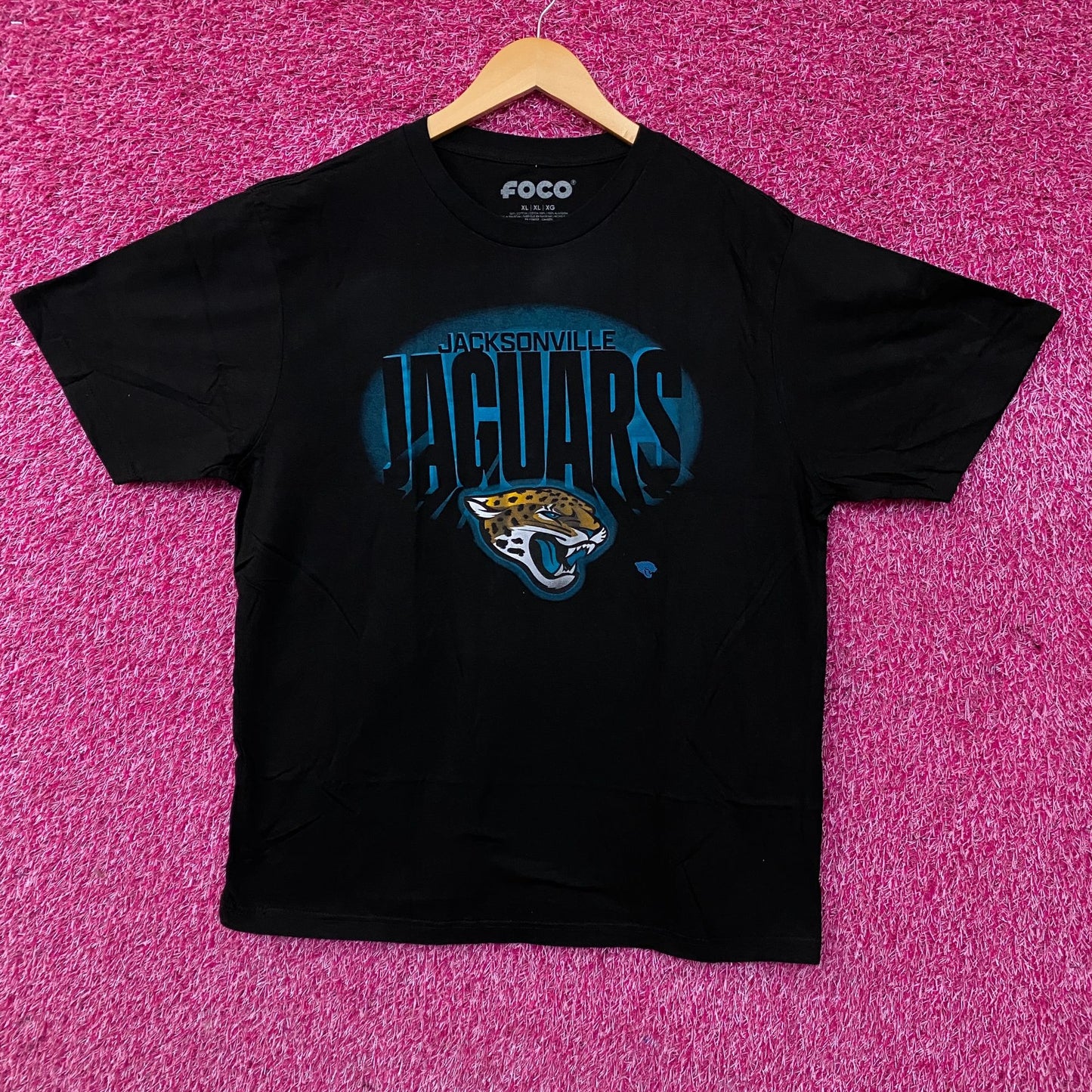 FOCO NFL Jacksonville Jaguars Team Logo Graphic T-Shirt XL