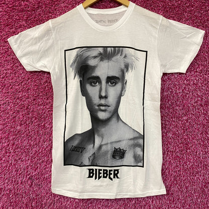 Justin Bieber Purpose Album Poster T-Shirt Small