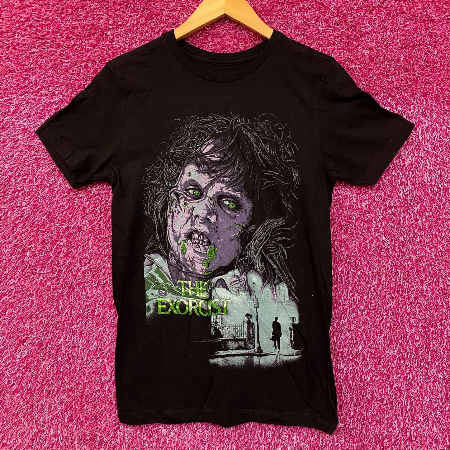 The Exorcist Horror Graphic Design T-Shirt Extra Small