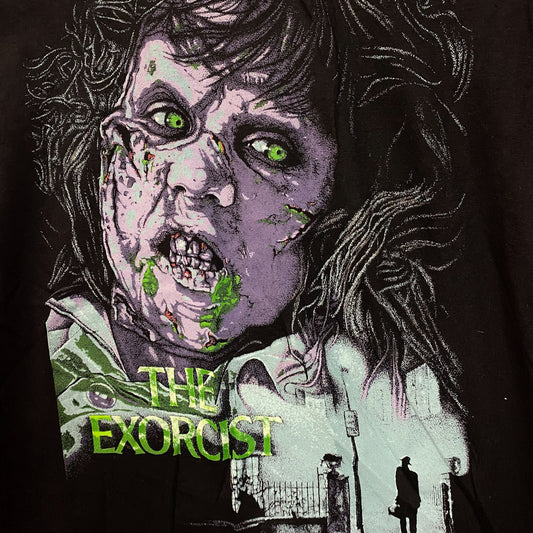 The Exorcist Horror Graphic Design T-Shirt Extra Small