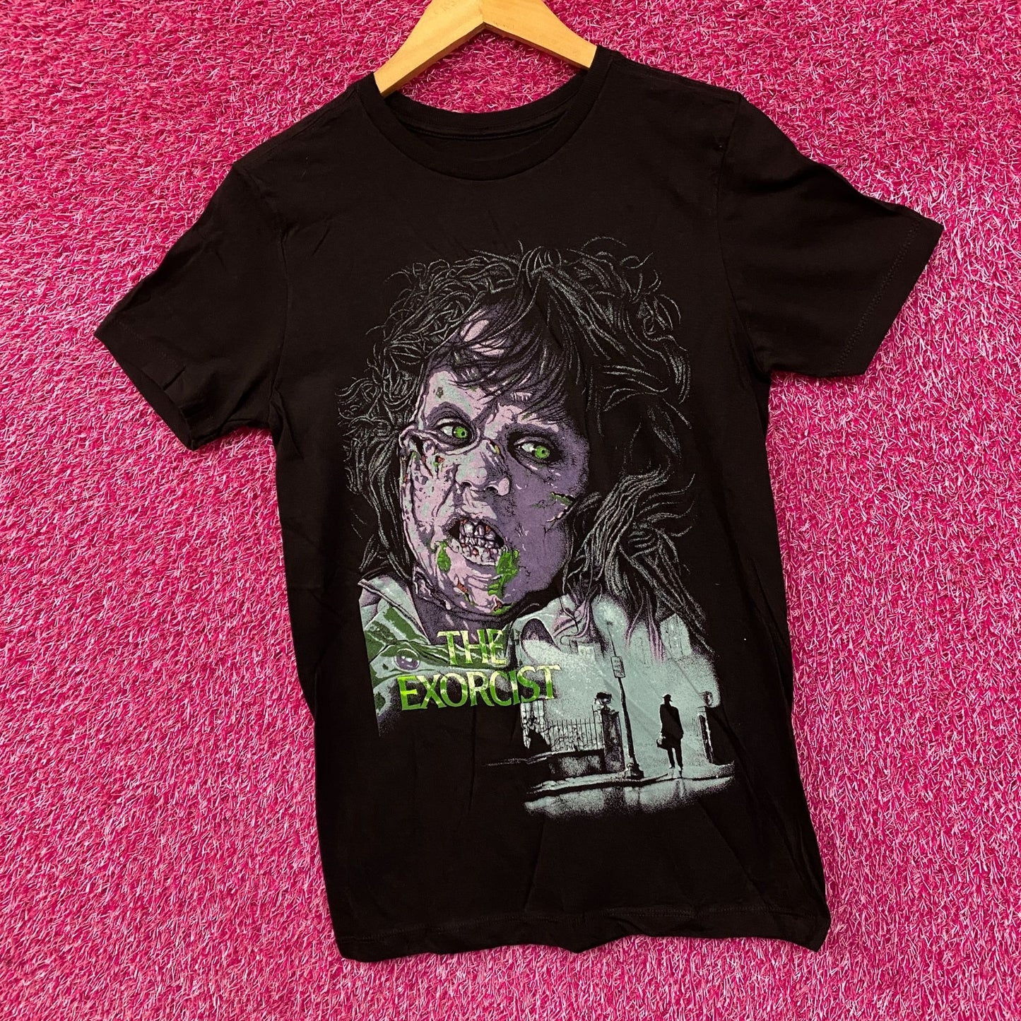 The Exorcist Horror Graphic Design T-Shirt Extra Small