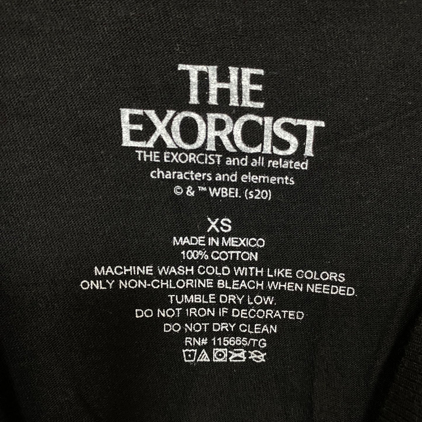 The Exorcist Horror Graphic Design T-Shirt Extra Small