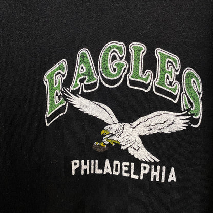 Junk Food Clothing Philadelphia Eagles City Edition Crest Zip Up Hoodie Medium