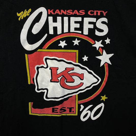 Junk Food Clothing Kansas City Chiefs Star Power Graphic T-Shirt Large