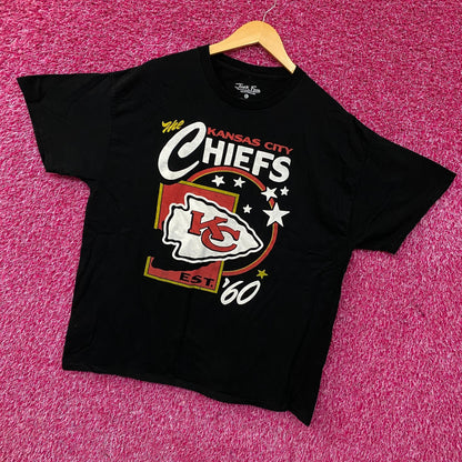 Junk Food Clothing Kansas City Chiefs Star Power Graphic T-Shirt Large