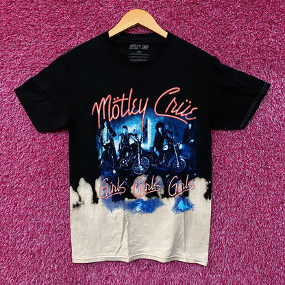 Mötley Crüe 'Girls, Girls, Girls Album Art Cover T-Shirt Small
