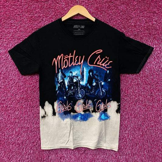 Mötley Crüe 'Girls, Girls, Girls Album Art Cover T-Shirt Small