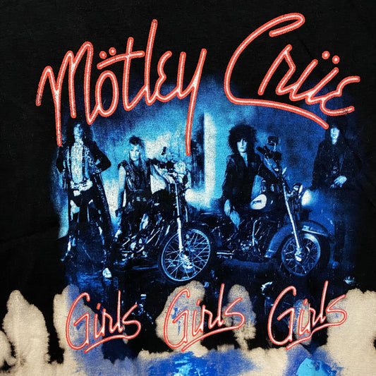 Mötley Crüe 'Girls, Girls, Girls Album Art Cover T-Shirt Small