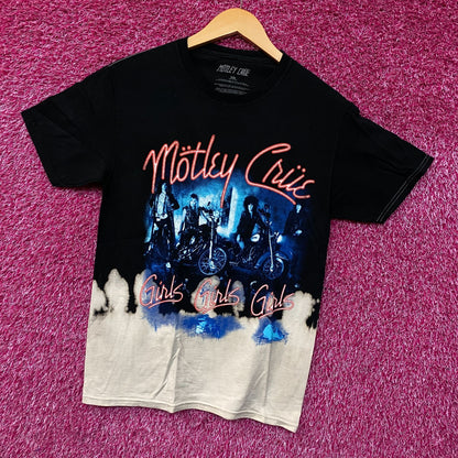 Mötley Crüe 'Girls, Girls, Girls Album Art Cover T-Shirt Small
