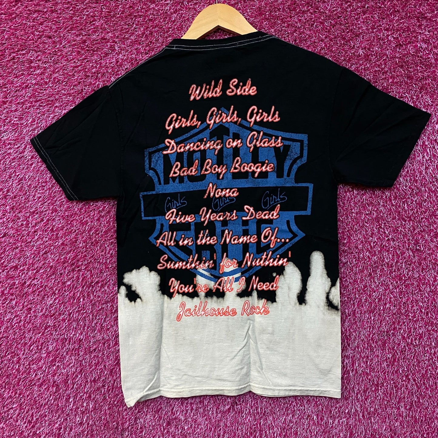Mötley Crüe 'Girls, Girls, Girls Album Art Cover T-Shirt Small