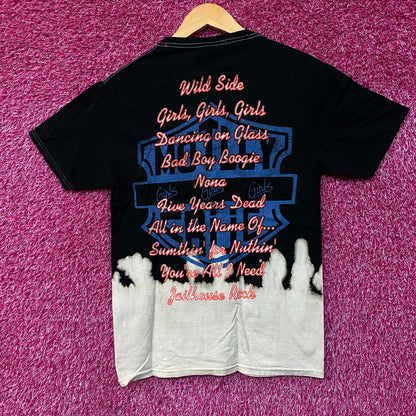 Mötley Crüe 'Girls, Girls, Girls Album Art Cover T-Shirt Small