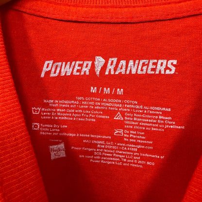 Tyrannosaurus Rex Red Power Ranger Costume Hasbro Tee M