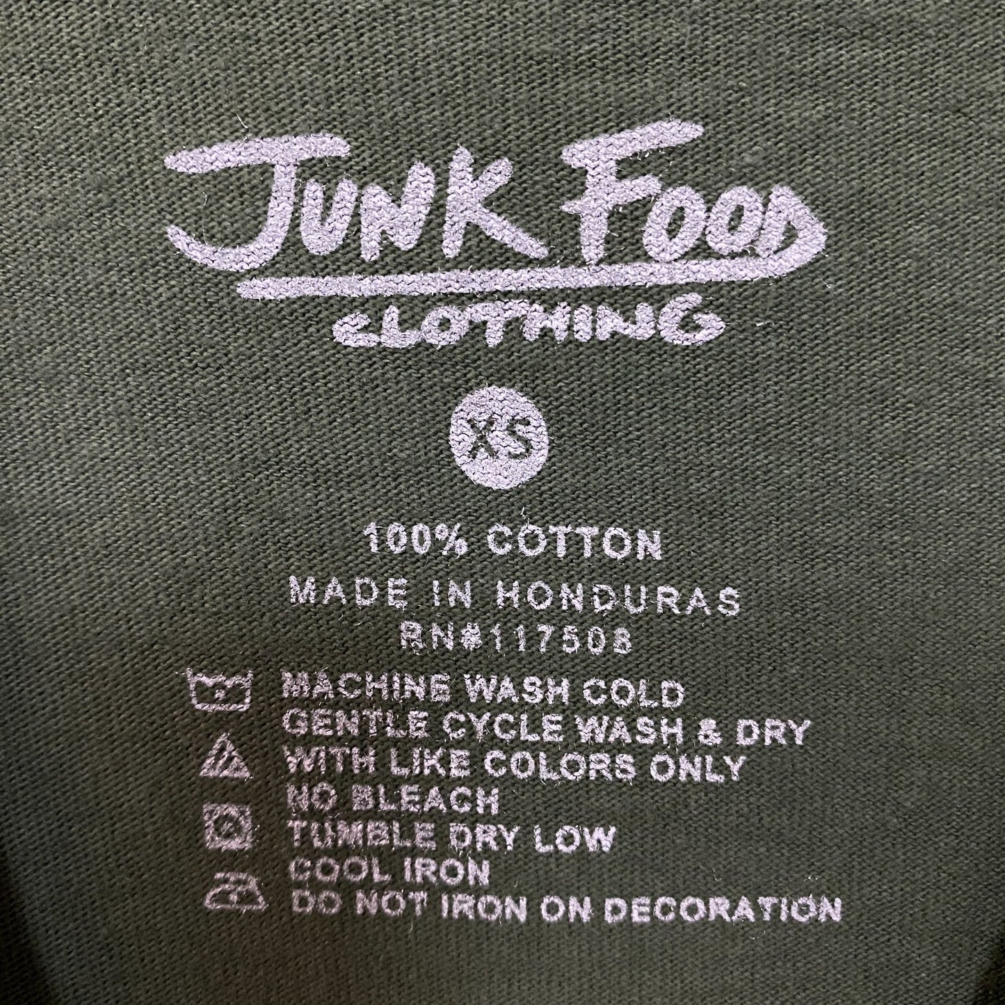 Junk Food Clothing Ford Bronco Off Road Ready Flea Market Women's Crop Tee XS