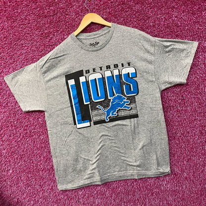 Junk Food Clothing NFL Detroit Lions Complete T-Shirt Large
