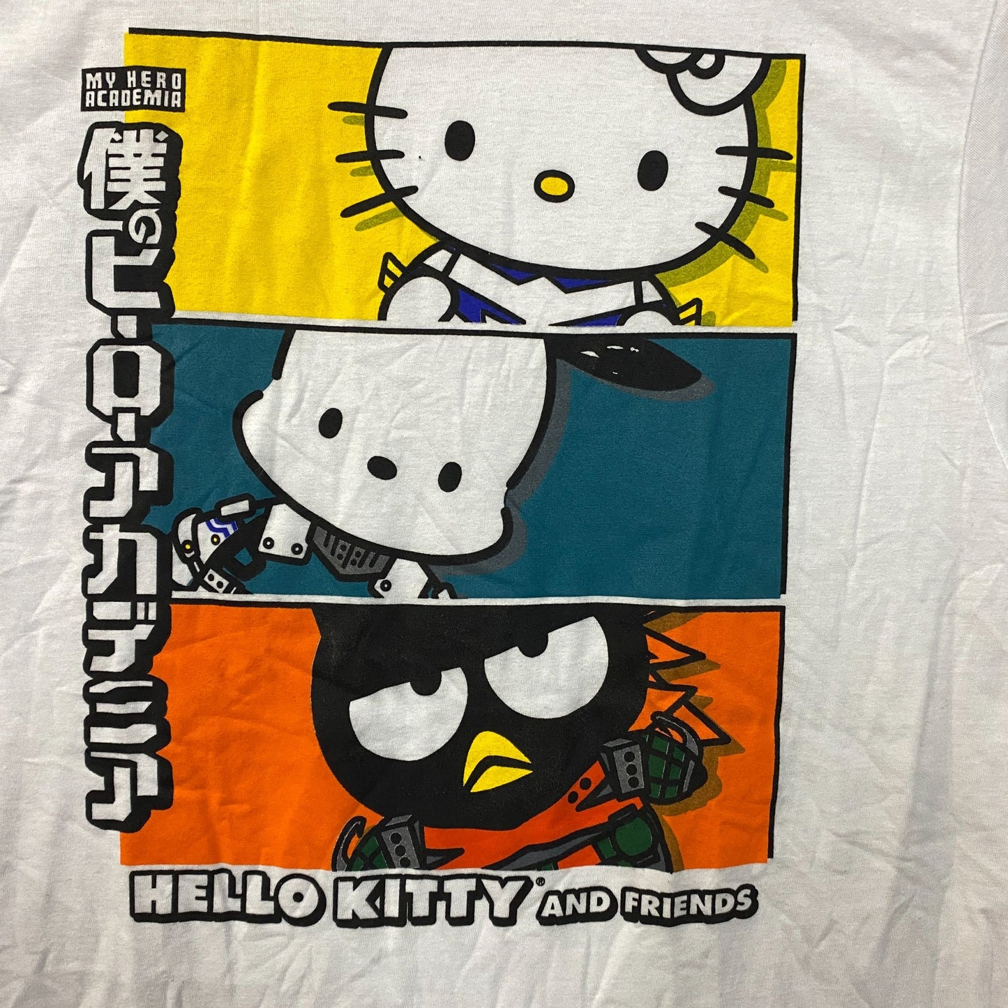 Hello Kitty and Friends X My Hero Academia T-Shirt Medium
