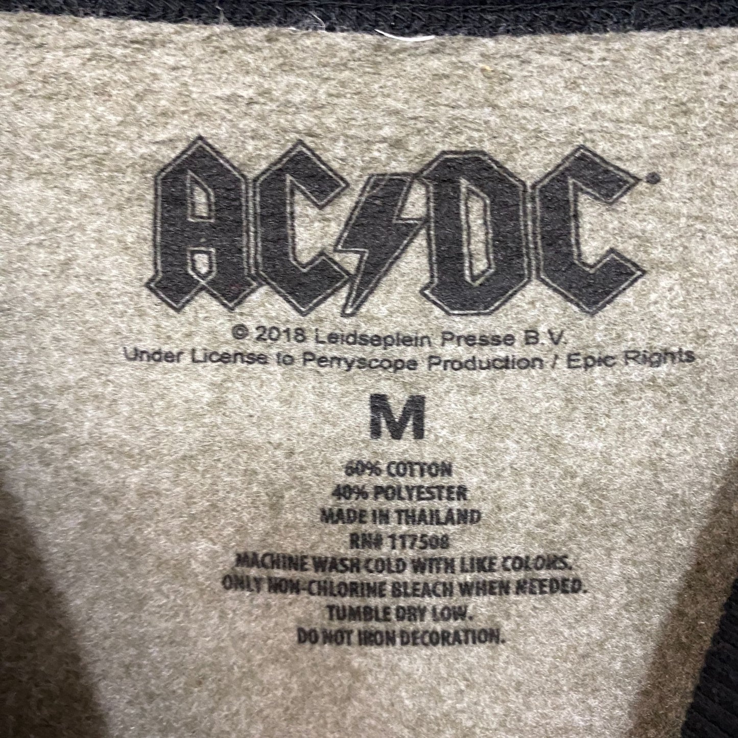 AC/DC High Voltage Logo Crewneck size Medium