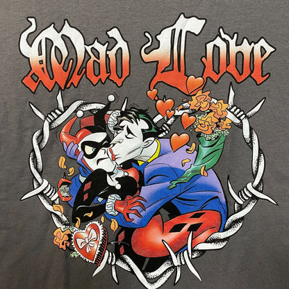 DC Comics Batman The Animated Series  Joker & Harley Quinn Mad Love T-Shirt Medium