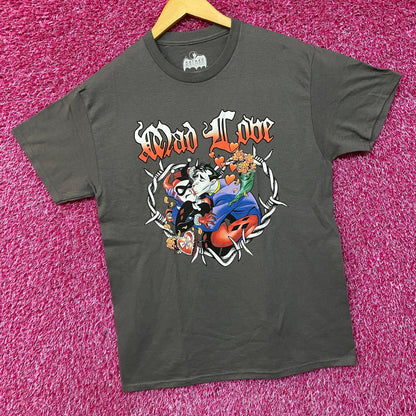 DC Comics Batman The Animated Series  Joker & Harley Quinn Mad Love T-Shirt Medium