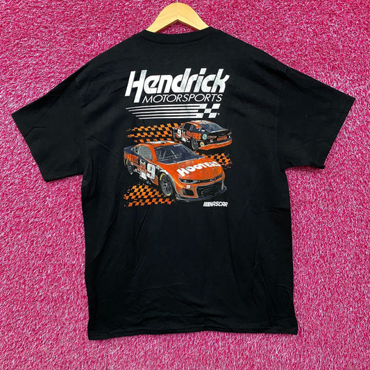 Hendrick Motorsports NASCAR Hooters Racing T-shirt Large